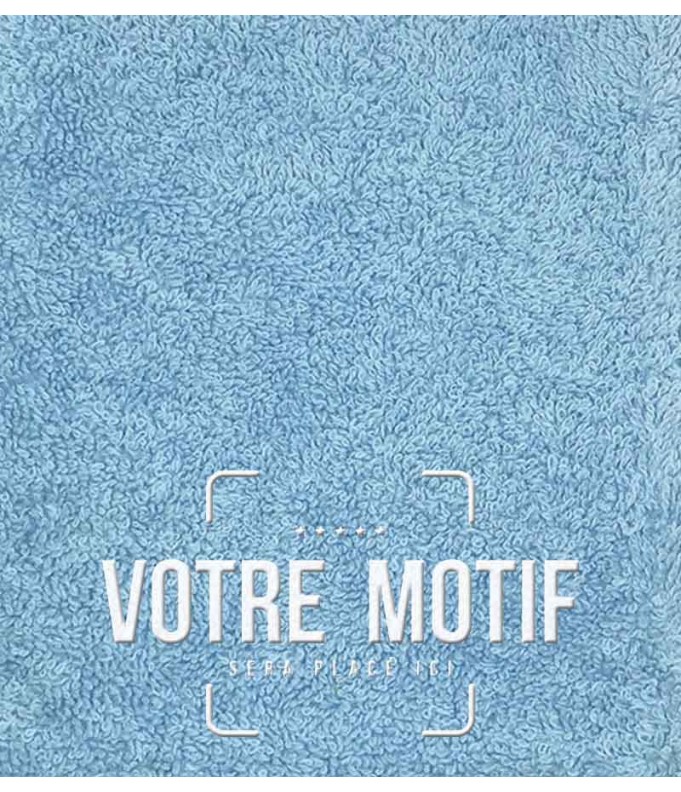 Drap de Bain Bébé Renard Personnalisé
