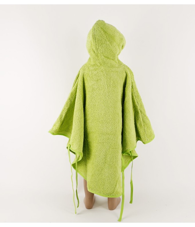 Poncho personnalisé avec motif tortue