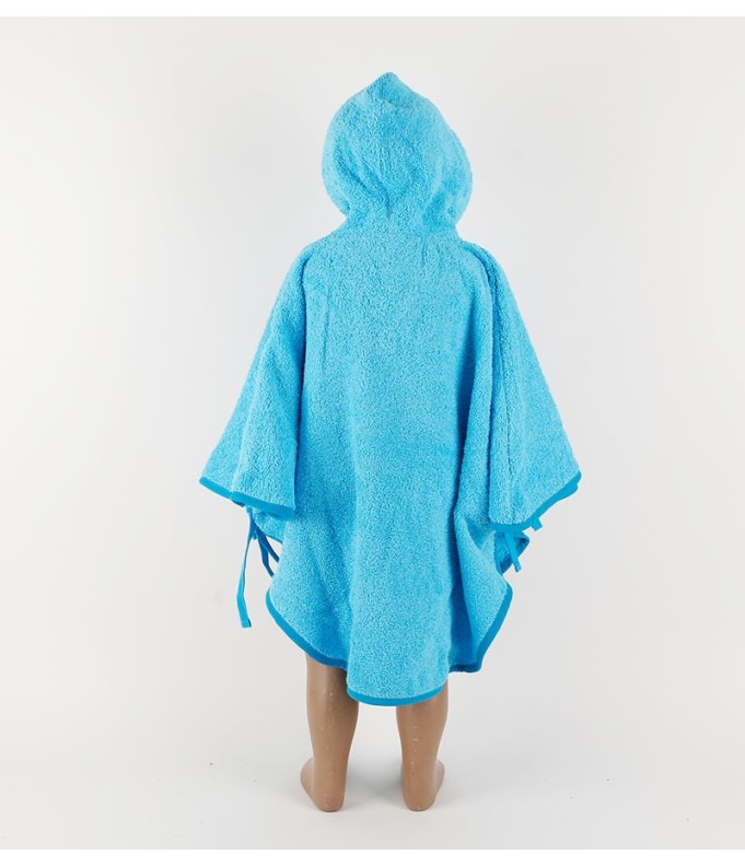 Poncho personnalisé avec motif chouette