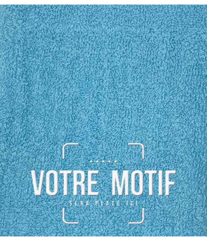 Drap de Bain Croix Basque Personnalisé
