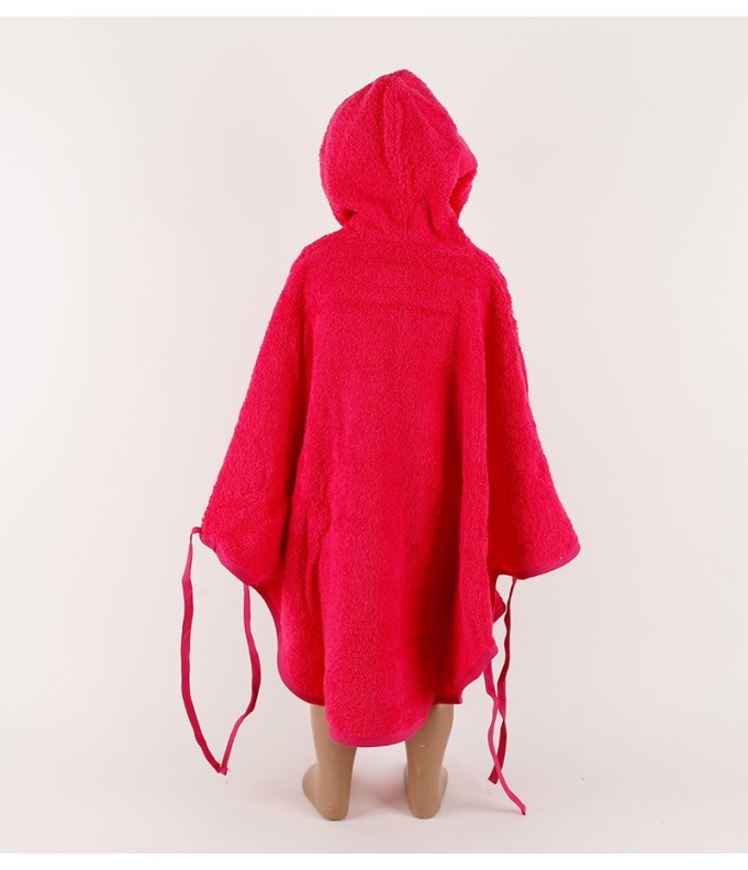 Poncho personnalisé avec motif coccinelle