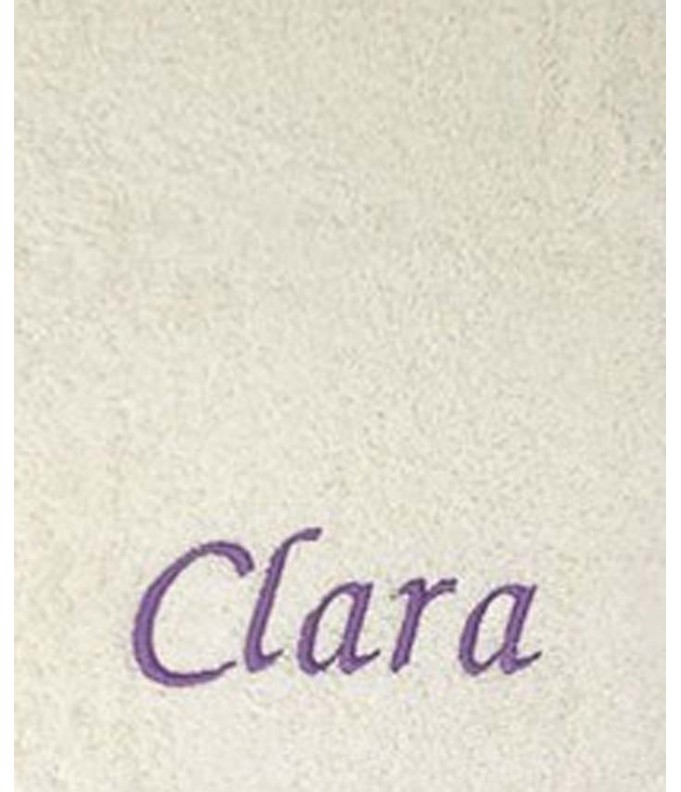 Cadeau naissance: peignoir, bavoir, trousse et...