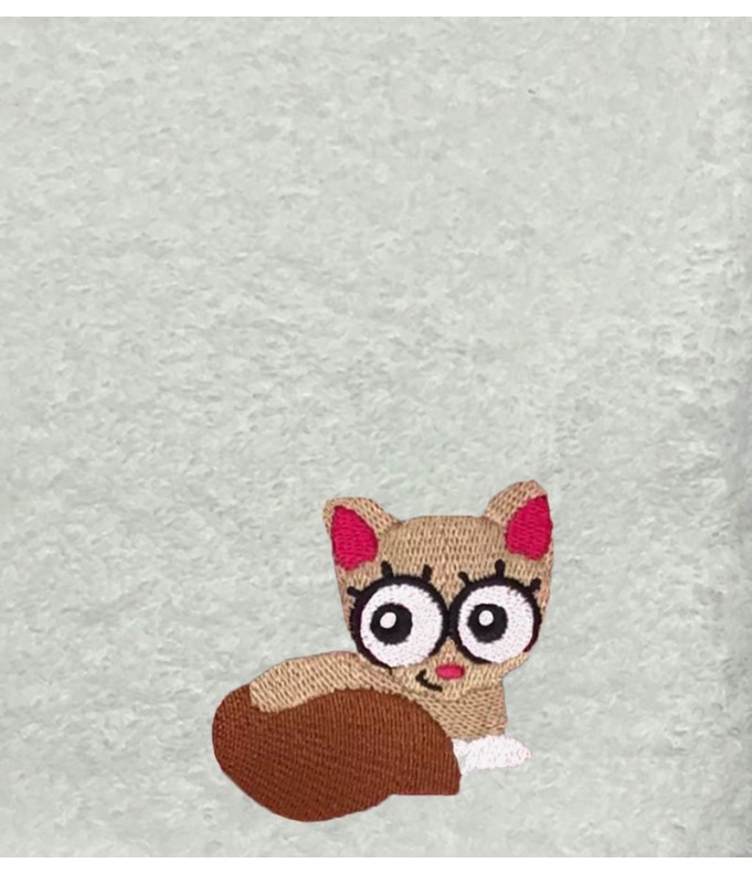 Serviette enfant 50X100 personnalisée avec...