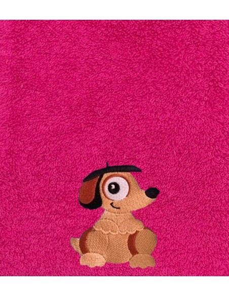 Trousse de toilette personnalisée avec motif chien