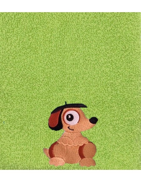 Trousse de toilette personnalisée avec motif chien