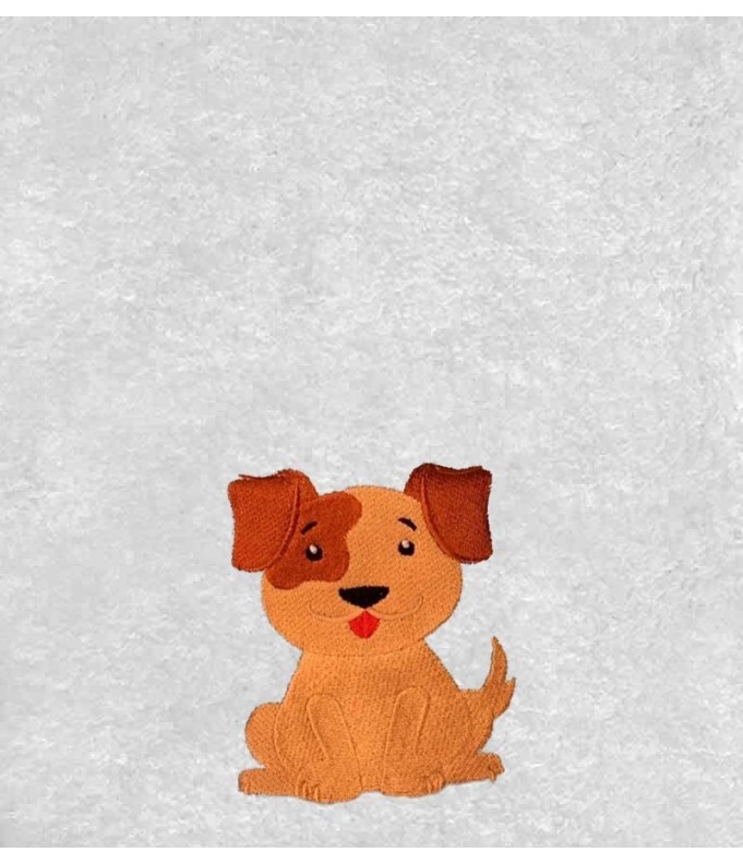 Drap de Bain Chien 4 Personnalisé 70X140