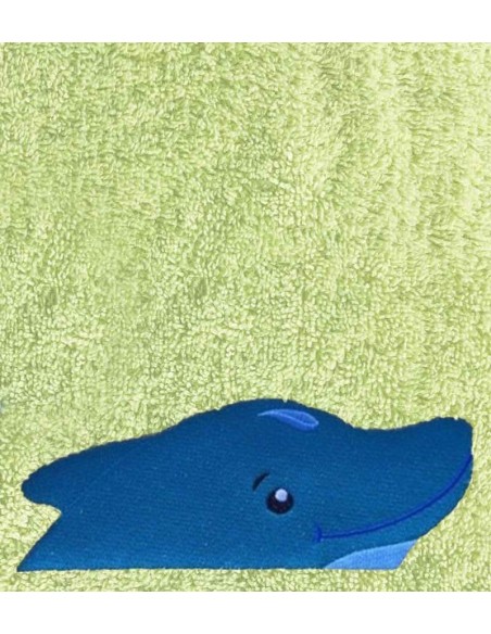 Drap de Bain Dauphin Personnalisé