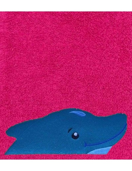 Drap de Bain Dauphin Personnalisé