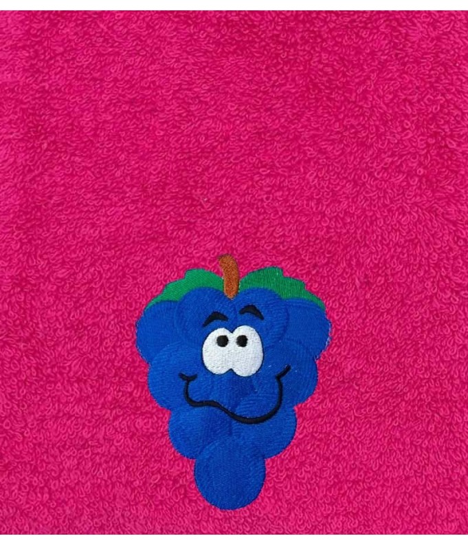 Drap de Bain Raisin Personnalisé