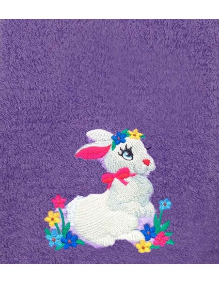 Drap de Bain Lapin Personnalisé
