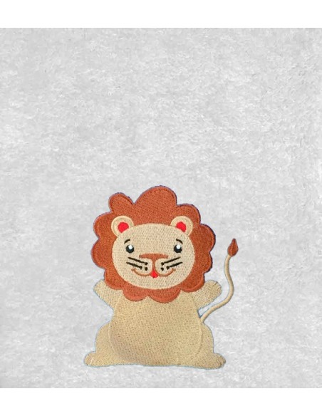 Drap de Bain Lion Personnalisé