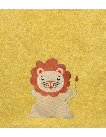 Drap de Bain Lion Personnalisé