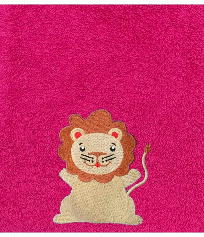 Drap de Bain Lion Personnalisé