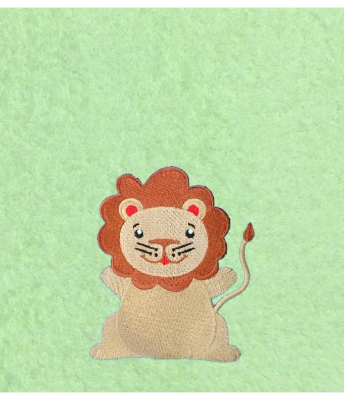 Drap de Bain Lion Personnalisé