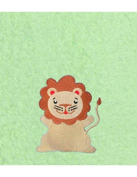 Drap de Bain Lion Personnalisé
