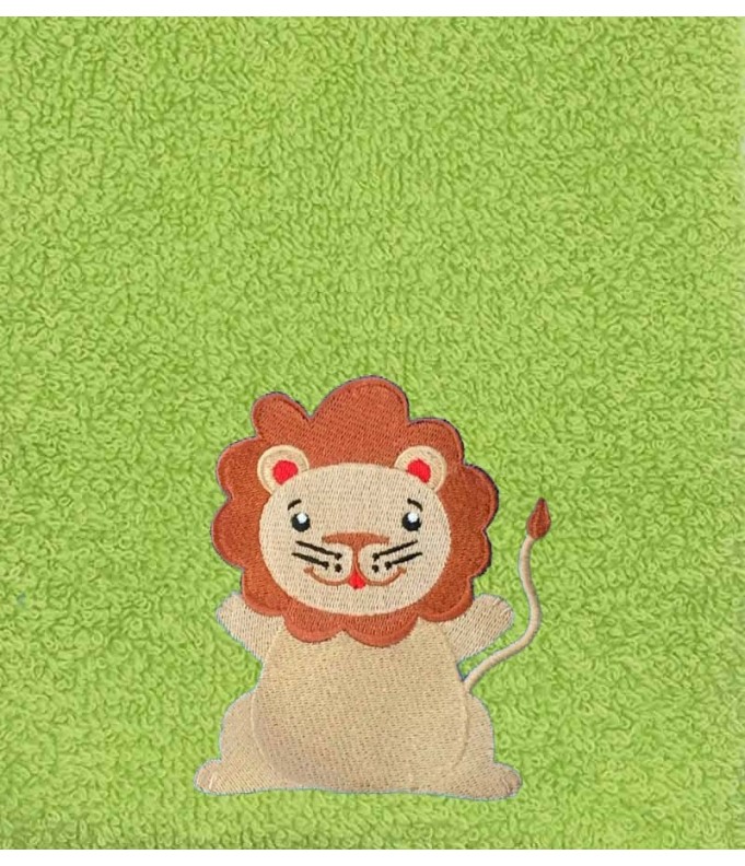 Drap de Bain Lion Personnalisé