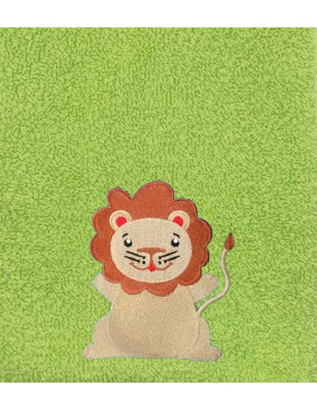 Drap de Bain Lion Personnalisé