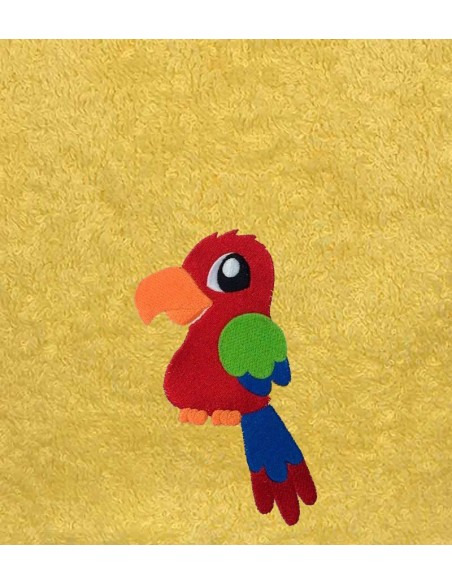 Drap de Bain Perroquet Personnalisé
