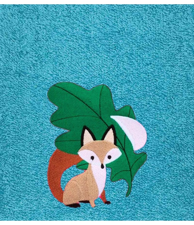 Drap de Bain Renard Personnalisé