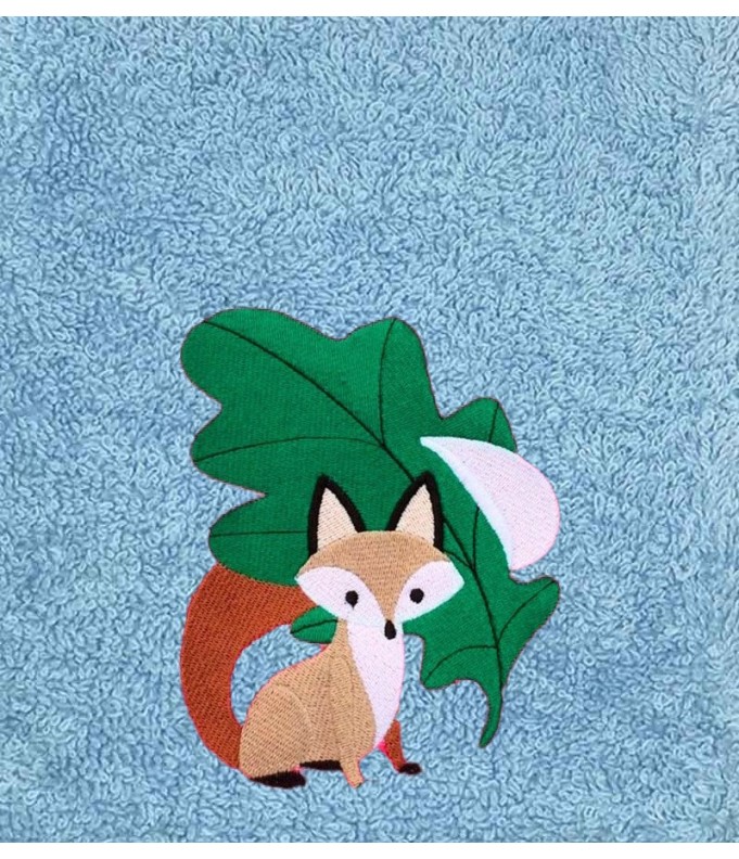 Drap de Bain Renard Personnalisé
