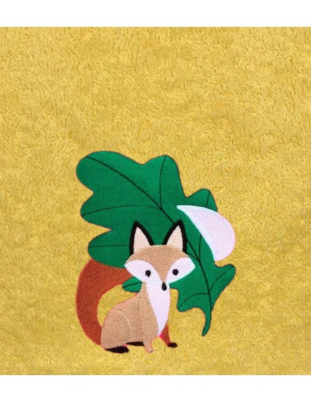 Drap de Bain Renard Personnalisé