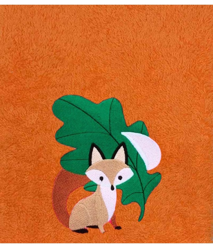 Drap de Bain Renard Personnalisé