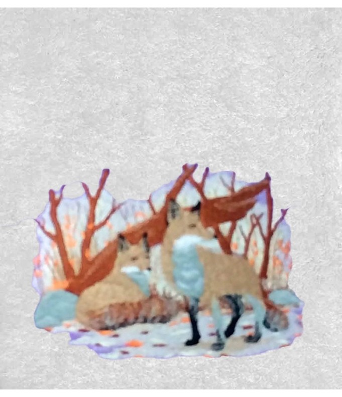 Drap de Bain Renard 2 Personnalisé