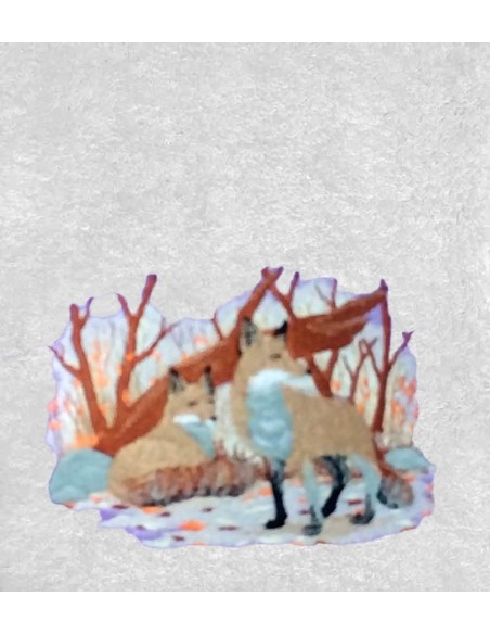 Drap de Bain Renard 2 Personnalisé