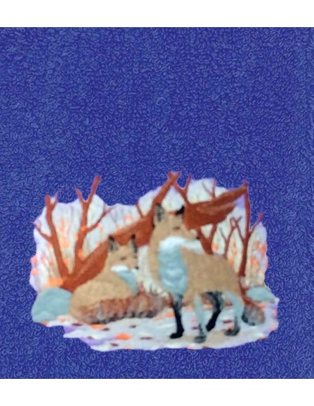Drap de Bain Renard 2 Personnalisé