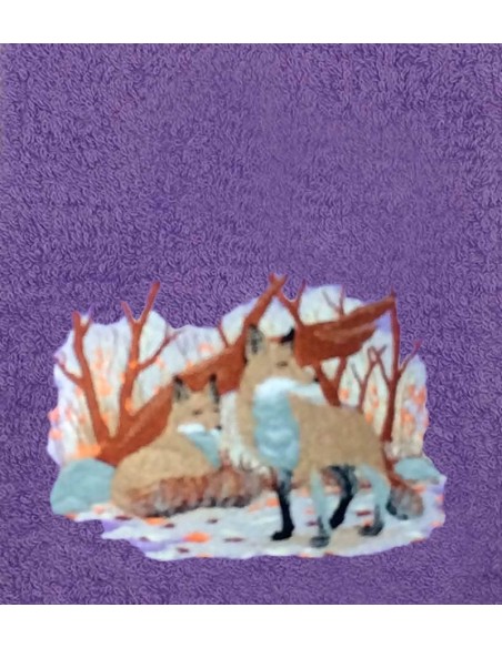 Drap de Bain Renard 2 Personnalisé