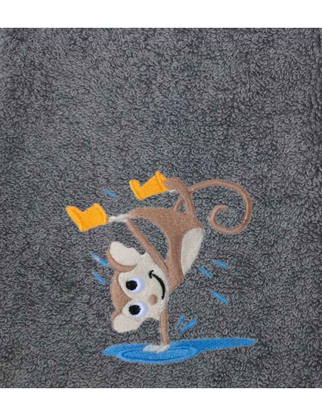 Drap de Bain Singe 6 Personnalisé