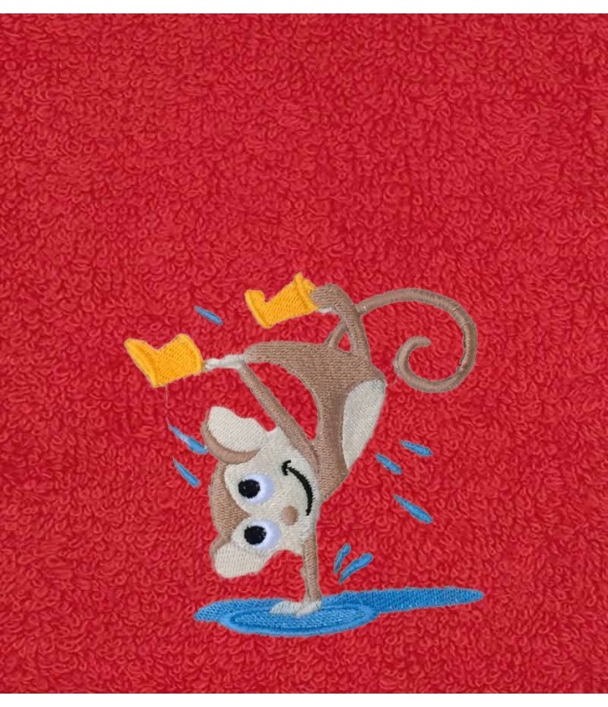 Drap de Bain Singe 6 Personnalisé