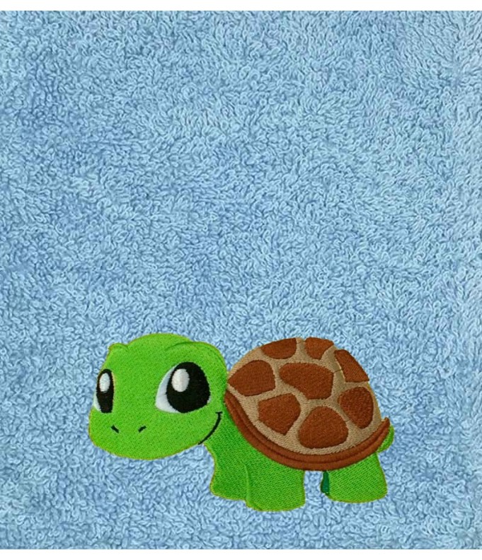 Drap de Bain Tortue Personnalisé