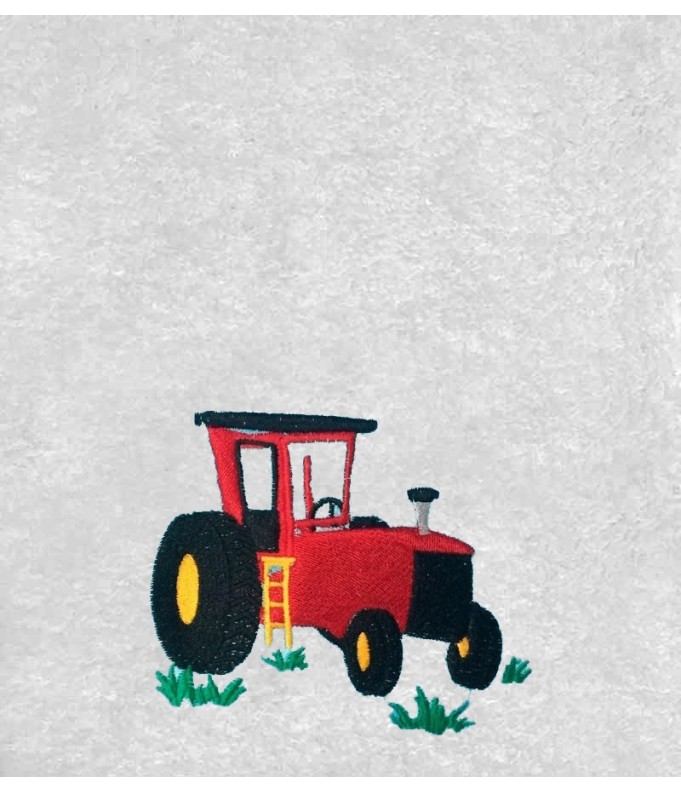 Drap de Bain Tracteur Personnalisé