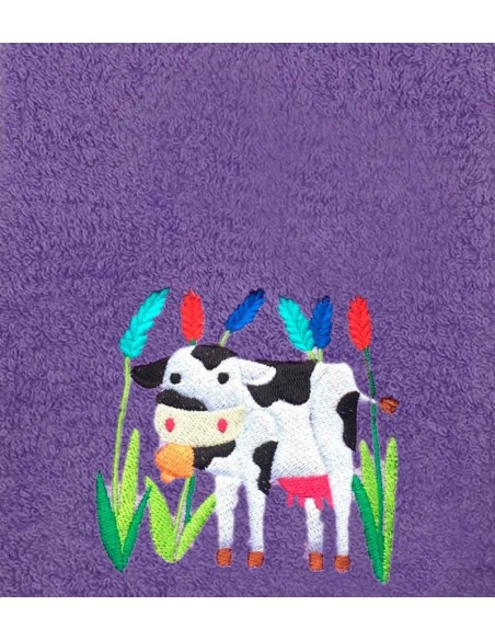 Drap de Bain Vache Personnalisé