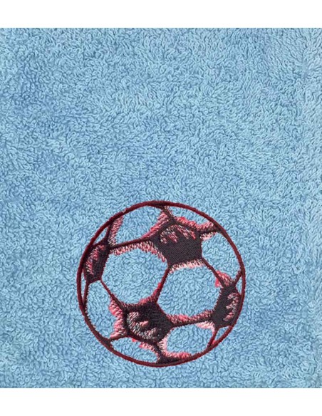 Drap de Bain Football Personnalisé 70X140