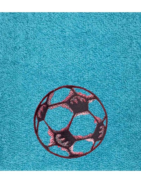 Drap de Bain Football Personnalisé 70X140