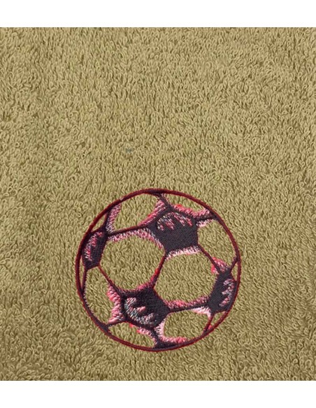 Drap de Bain Football Personnalisé 70X140