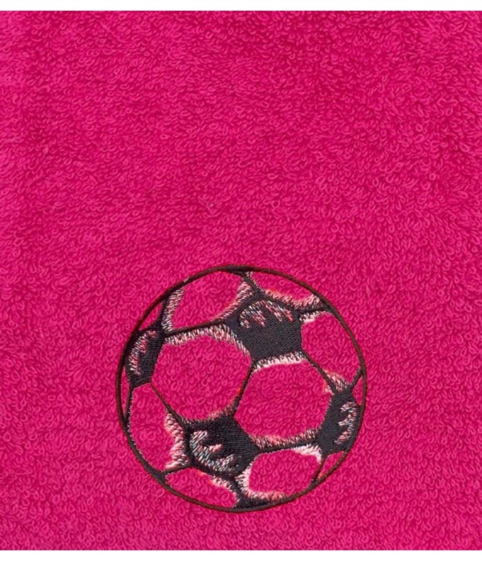 Drap de Bain Football Personnalisé 70X140