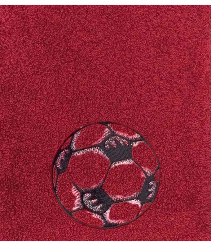 Drap de Bain Football Personnalisé 70X140