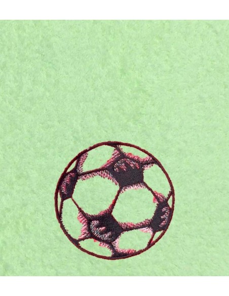 Drap de Bain Football Personnalisé 70X140