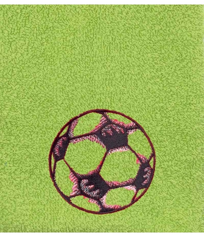Drap de Bain Football Personnalisé 70X140