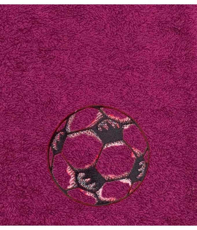 Drap de Bain Football Personnalisé 70X140