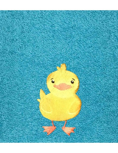 Drap de Bain Poussin 2 Personnalisé