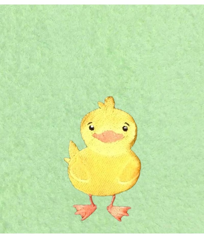 Drap de Bain Poussin 2 Personnalisé