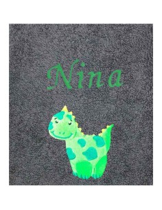 Drap de Bain Dinosaure Personnalisé