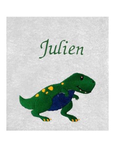 Drap de Bain Dinosaure 2 Personnalisé