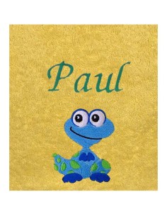 Drap de Bain Grenouille 2 Personnalisé