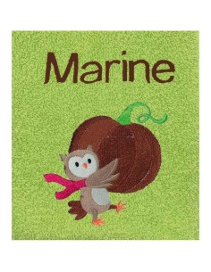 Drap de Bain Chouette 4 Personnalisé 70X140