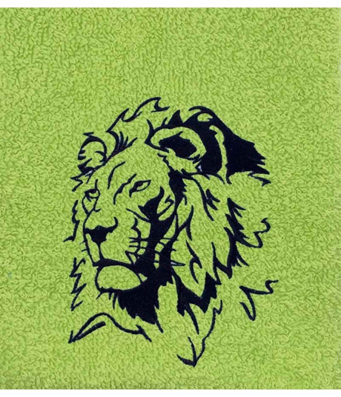 Drap de Bain Lion Personnalisé